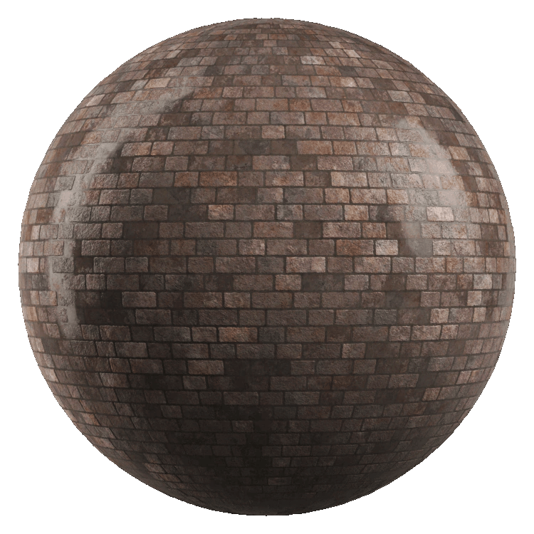 Staggered Paver Block PBR Texture - A23D