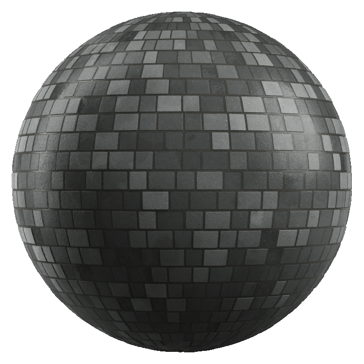 Staggered Paver Block PBR Texture - A23D