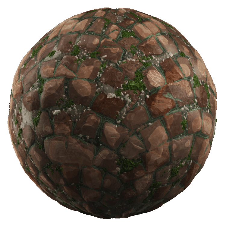 Stone Pavement PBR Texture - A23D