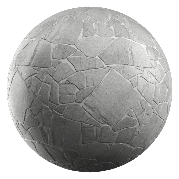 Stone Pavement PBR Texture - A23D