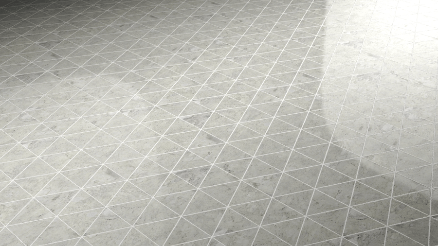 Triangle Stone Tiles PBR Texture - A23D