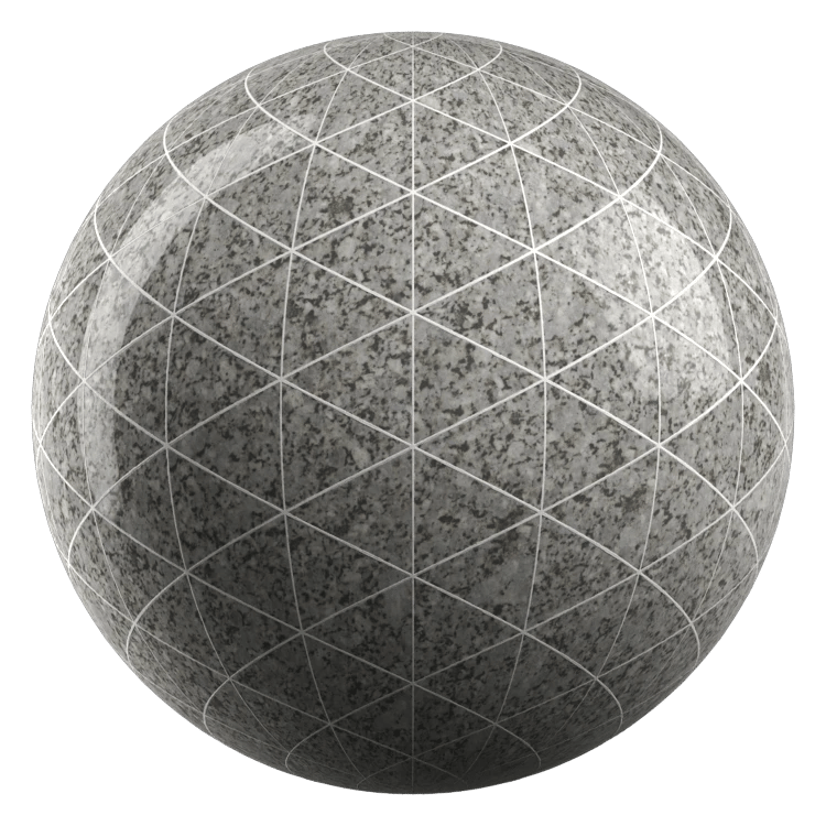 Triangle Stone Tiles PBR Texture - A23D