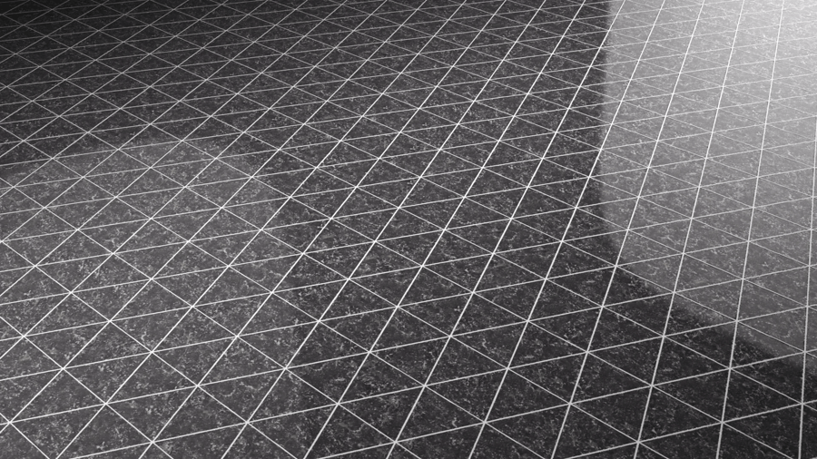 Triangle Stone Tiles PBR Texture - A23D
