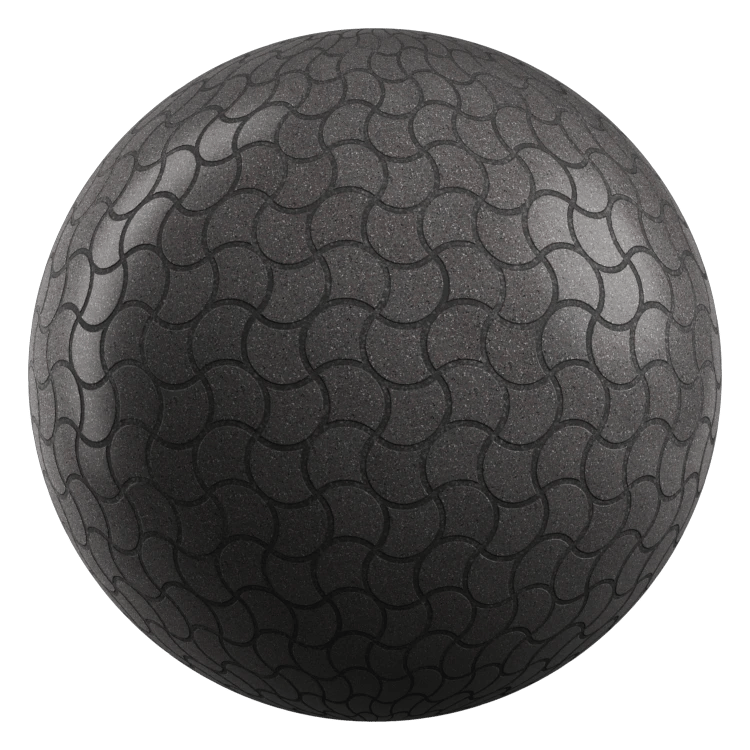 Paverblock PBR Texture - A23D