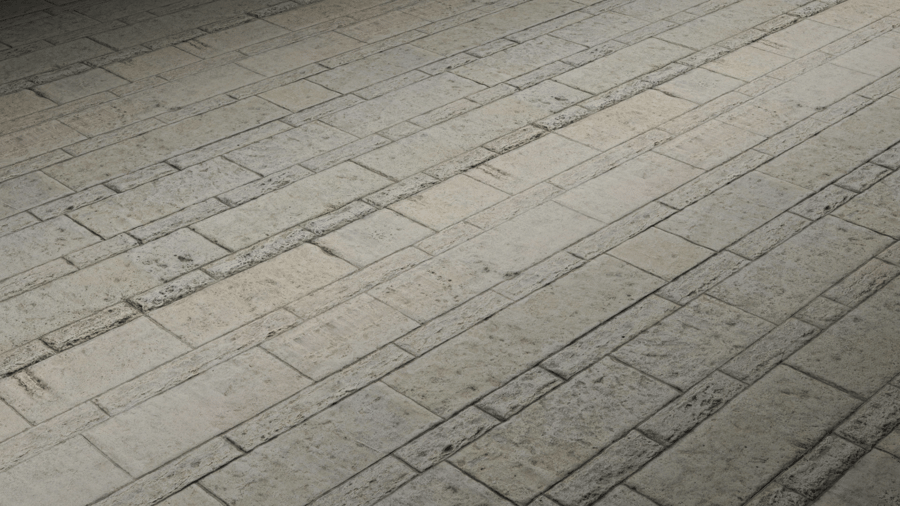 Regular Stone Wall PBR Texture - A23D