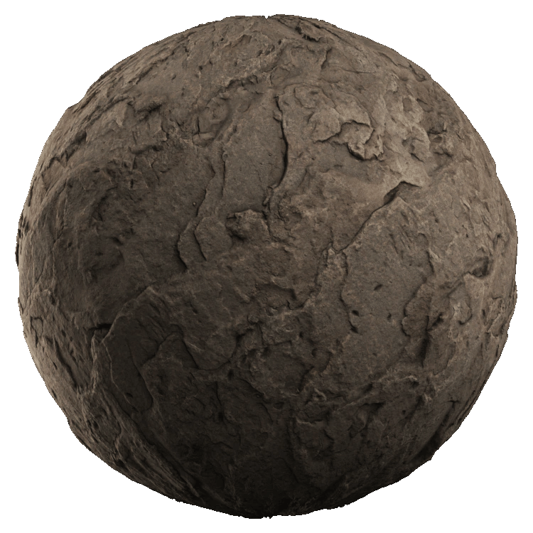Rock Surface PBR Texture - A23D
