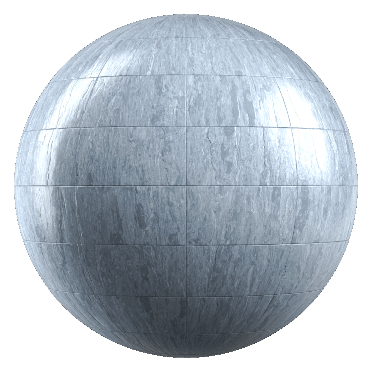 Rectangular Stone Tile PBR Texture - A23D