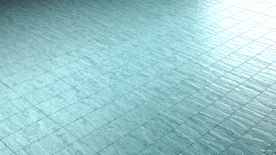 Rectangular Stone Tile PBR Texture - A23D