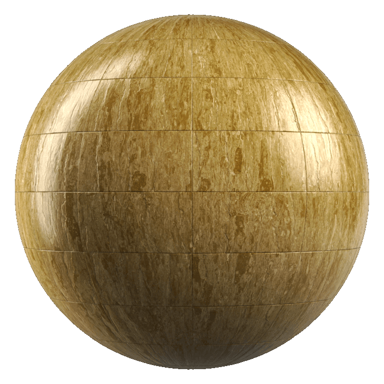 Rectangular Stone Tile PBR Texture - A23D
