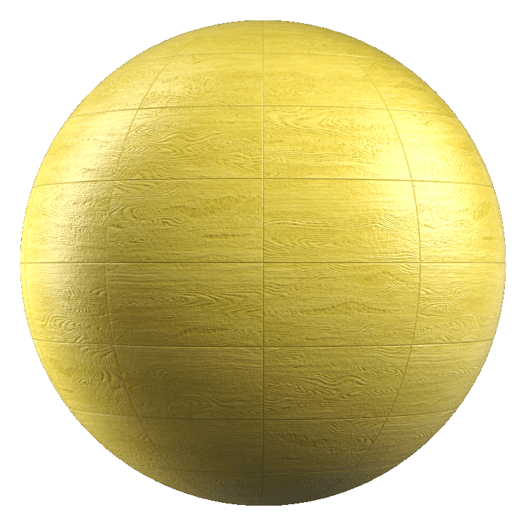 Rectangular Wood Finish Tile PBR Texture - A23D