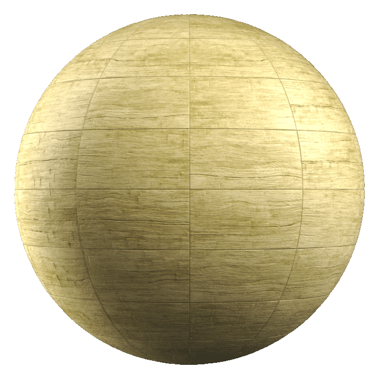 Rectangular Wood Finish Tile PBR Texture - A23D