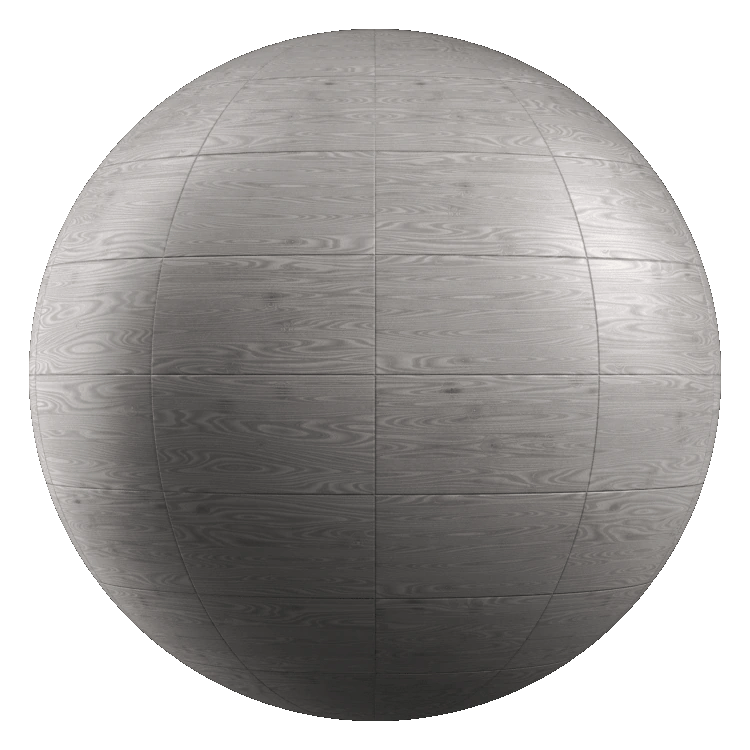 Rectangular Wood Finish Tile PBR Texture - A23D