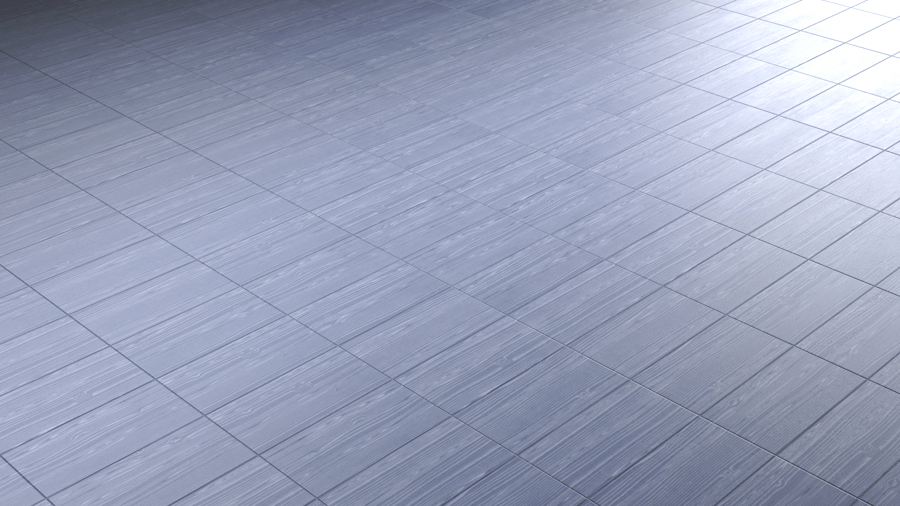 Rectangular Wood Finish Tile PBR Texture - A23D
