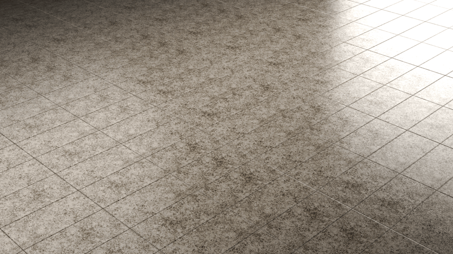 Rectangular Stone Tiles PBR Texture - A23D