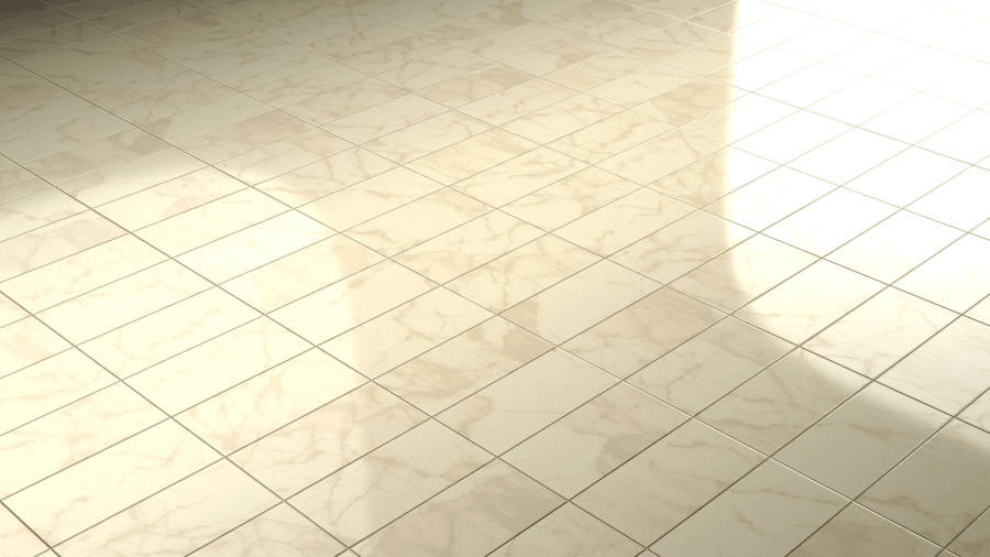 Rectangular Marble Tiles PBR Texture - A23D