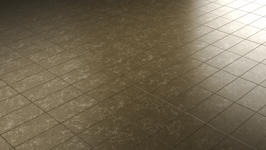 Rectangular Ceramic Tiles PBR Texture - A23D