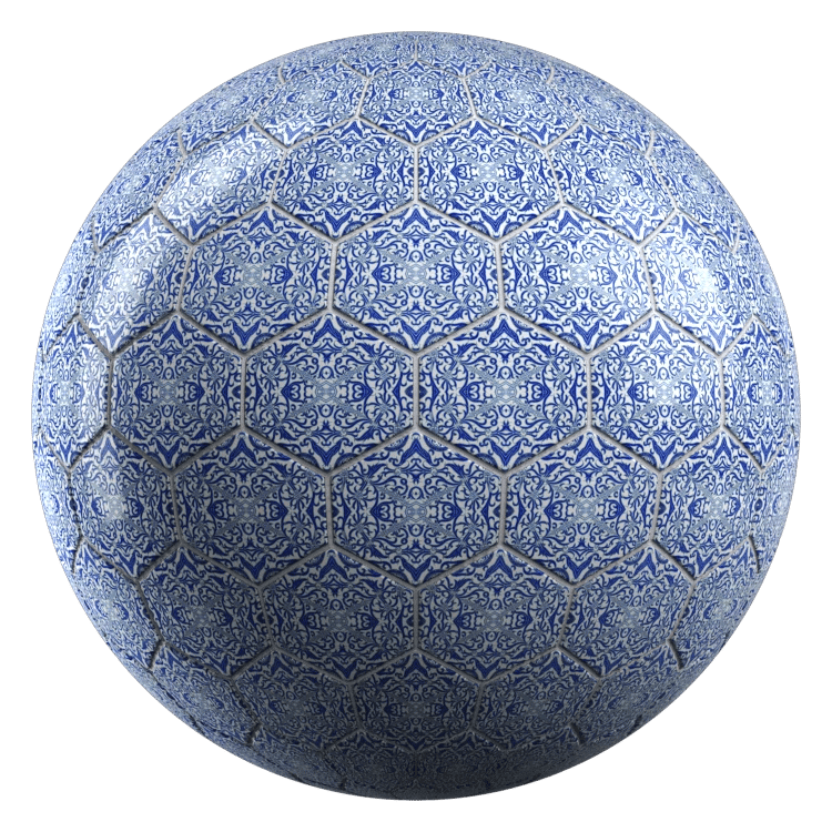 Ceramic Tiles PBR Texture - A23D