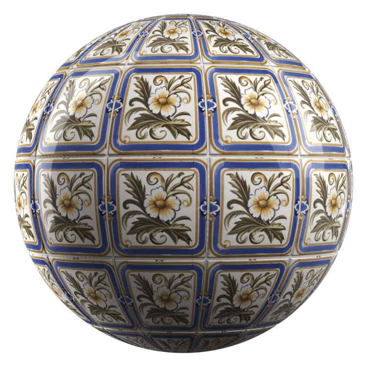 Ceramic Tiles PBR Texture - A23D