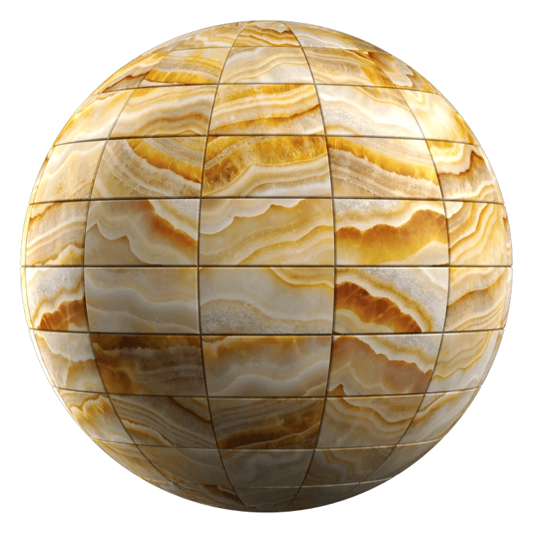 Marble Pattern Tile PBR Texture - A23D