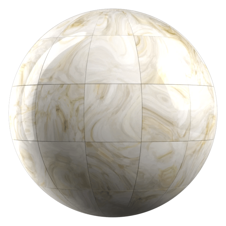 Marble Pattern Tile PBR Texture - A23D