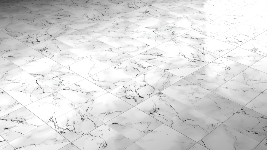 Marble Pattern Tile PBR Texture - A23D