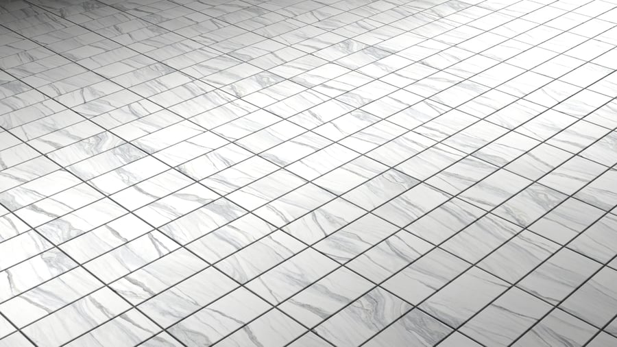 Marble Pattern Tile PBR Texture - A23D