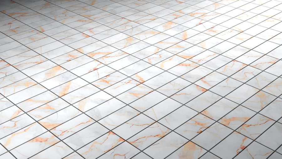 Marble Pattern Tile PBR Texture - A23D