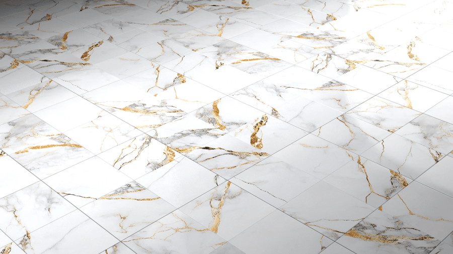 Marble Pattern Tile PBR Texture - A23D