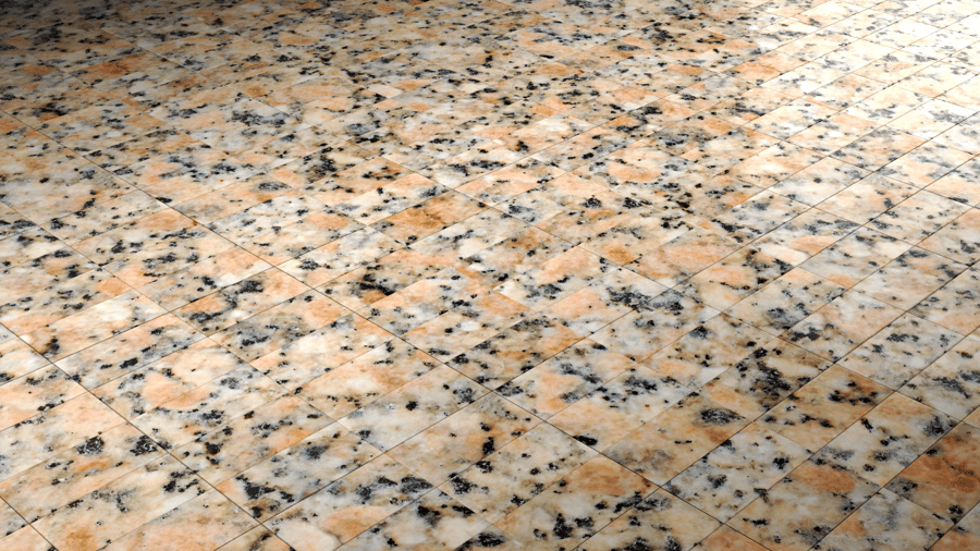 Granite Pattern Tile PBR Texture - A23D