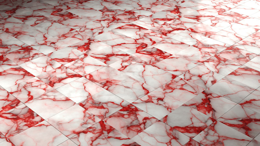 Marble Pattern Tile PBR Texture - A23D