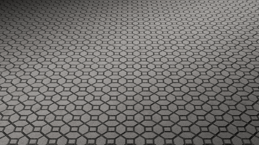 Stacked Paver Block PBR Texture - A23D