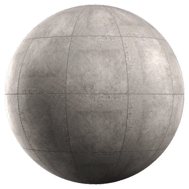 Matt Square Marble Tile PBR Texture - A23D