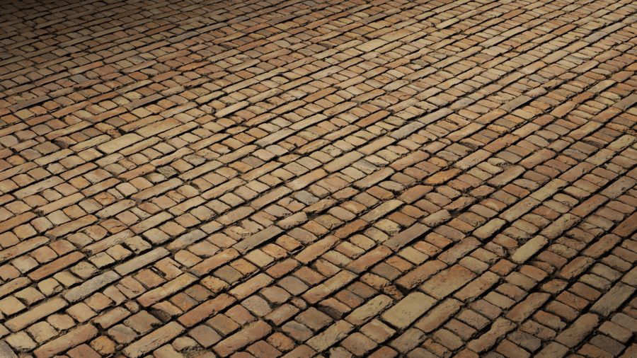 Brickwall Pavement PBR Texture - A23D