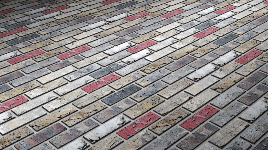 Wall Cladding PBR Texture - A23D