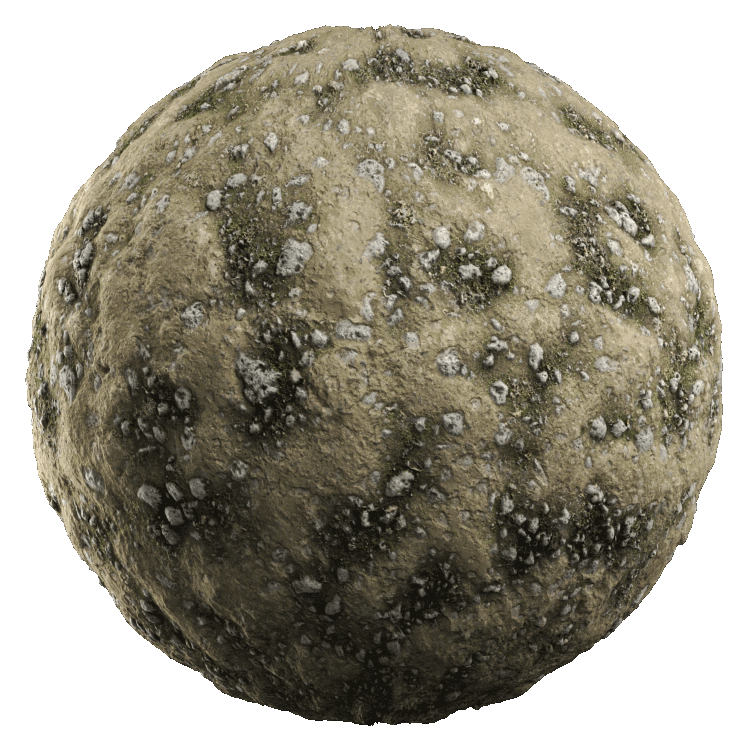 Compressed Clay PBR Texture - A23D