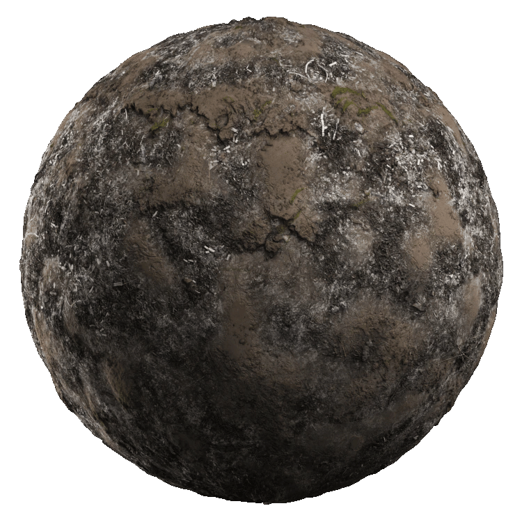 Compressed Clay PBR Texture - A23D