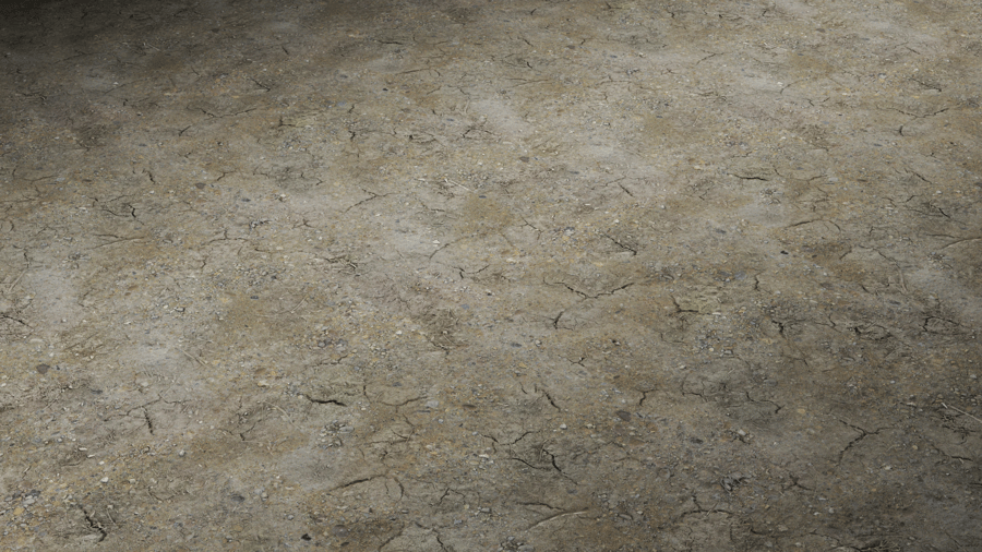 Compressed Clay PBR Texture - A23D