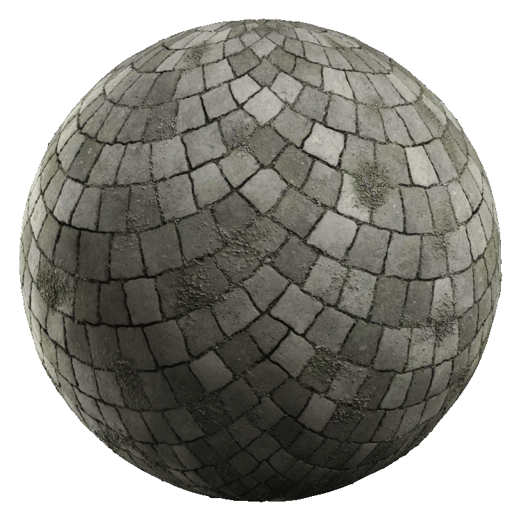 Stone Pavement PBR Texture - A23D