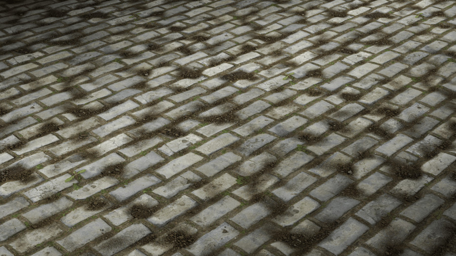 Stone Pavement PBR Texture - A23D