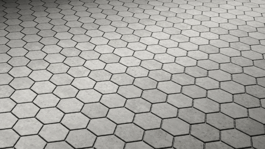 Paverblock PBR Texture - A23D