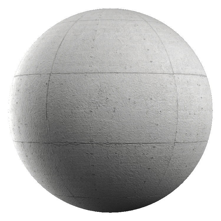Formed Concrete PBR Texture - A23D