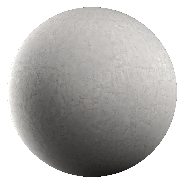Smooth Patchy Plaster PBR Texture - A23D