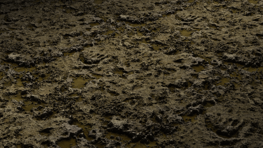 Compressed Soil PBR Texture - A23D