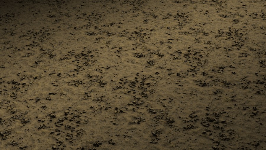 Compressed Soil PBR Texture - A23D