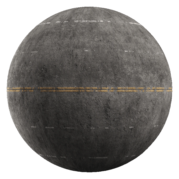 Smooth Asphalt PBR Texture - A23D