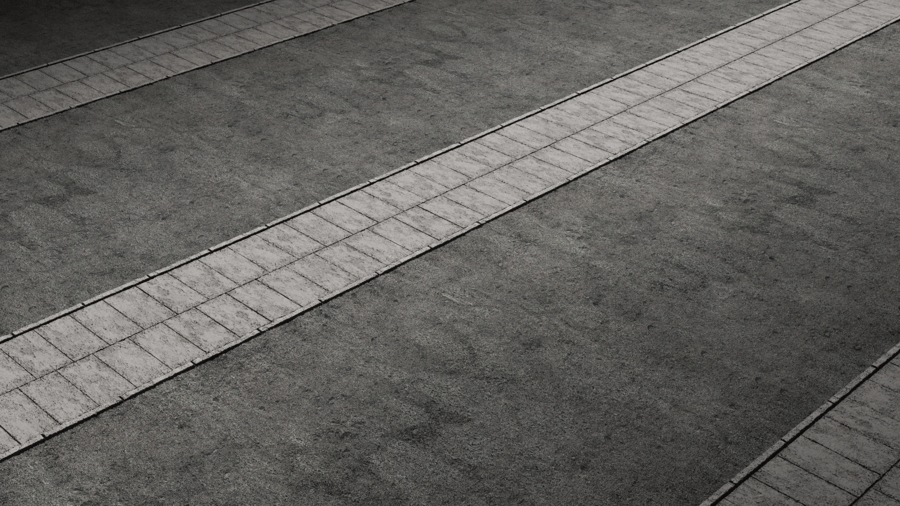 Smooth Asphalt PBR Texture - A23D