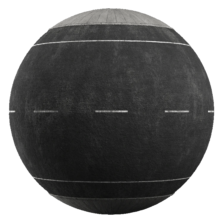 Rough Asphalt PBR Texture - A23D
