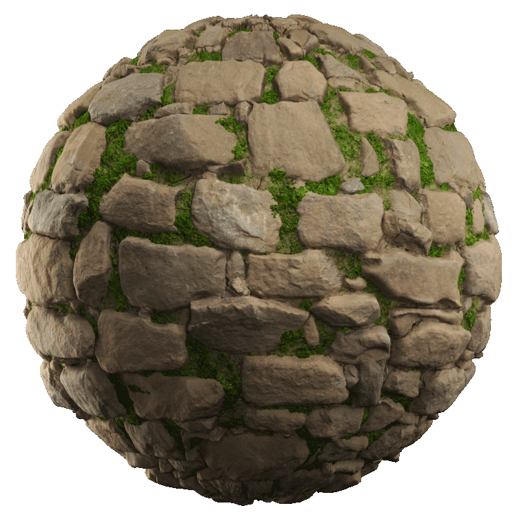Stone Pavement PBR Texture - A23D