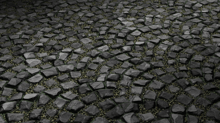 Stone Pavement PBR Texture - A23D