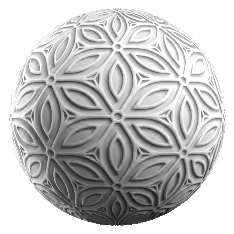 Wall Panels PBR Texture - A23D